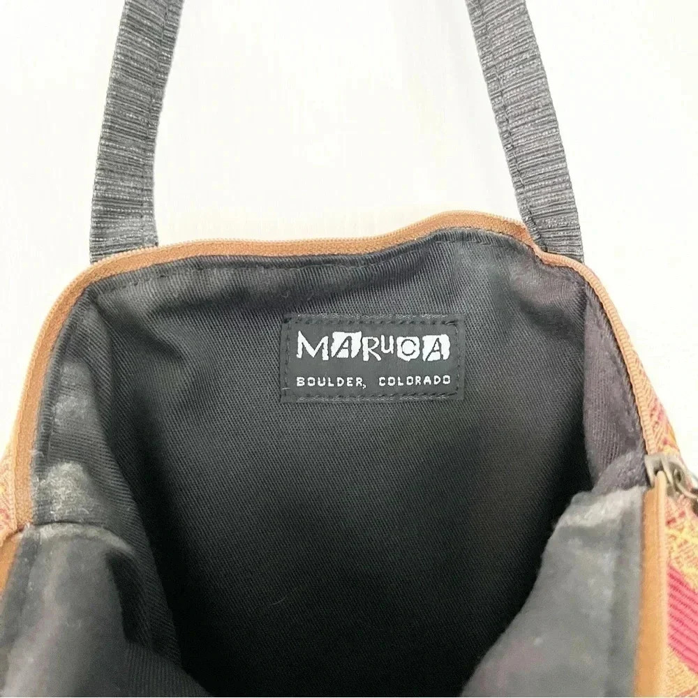 Maruca Tapestry Small Hand Bag Shoulder Bag Purse Handmade in Boulder, CO - Picture 5 of 5